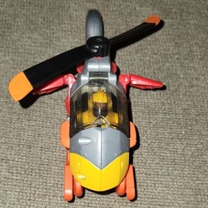 Fisher-Price Orange and Yellow Helicopter Toy